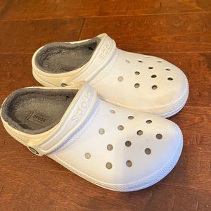 White Crocs